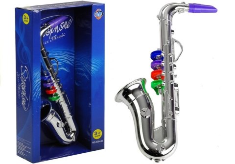 Instrument Muzyczny Dla Dzieci Instrument Dęty Saksofon Srebrny Instrument Muzyczny Dla Dzieci Instrument Dęty Saksofon Srebrny