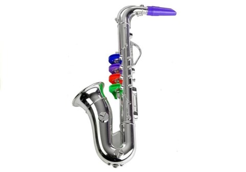 Instrument Muzyczny Dla Dzieci Instrument Dęty Saksofon Srebrny Instrument Muzyczny Dla Dzieci Instrument Dęty Saksofon Srebrny