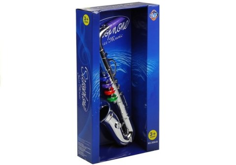 Instrument Muzyczny Dla Dzieci Instrument Dęty Saksofon Srebrny Instrument Muzyczny Dla Dzieci Instrument Dęty Saksofon Srebrny