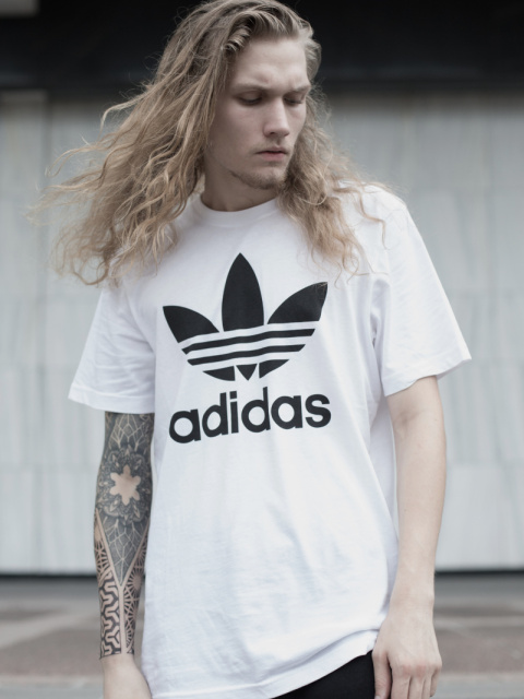 Produkt przykładowy: Koszulka Adicolor Classics Trefoil Adidas, Biały Regular Fit Produkt przykładowy: Koszulka Adicolor Classics Trefoil Adidas, Biały Regular Fit