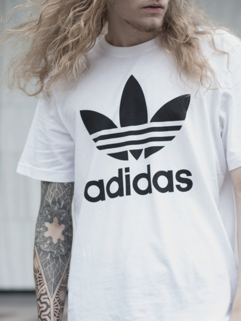 Produkt przykładowy: Koszulka Adicolor Classics Trefoil Adidas, Biały Regular Fit Produkt przykładowy: Koszulka Adicolor Classics Trefoil Adidas, Biały Regular Fit