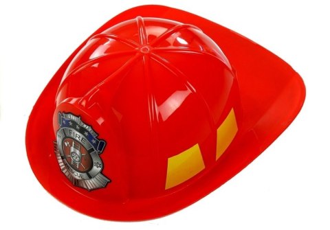 Zestaw Strażaka Straż Pożarna Wóz + Kask + Gaśnica Zestaw Strażaka Straż Pożarna Wóz + Kask + Gaśnica