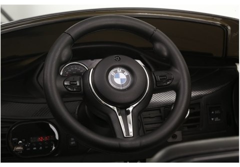 Auto na Akumulator BMW X6 Czarne Skóra, EVA Auto na Akumulator BMW X6 Czarne Skóra, EVA
