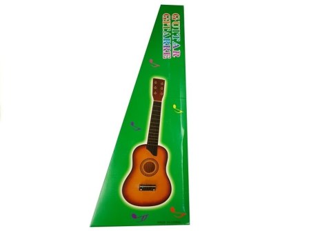 Gitara Drewniana z Kostką Kremowa Gitara Drewniana z Kostką Kremowa