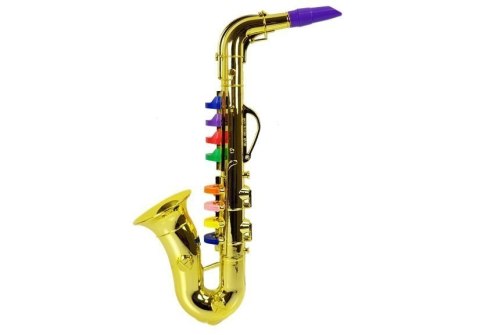 Zabawkowy Saksofon instrument w kolorze złotym Zabawkowy Saksofon instrument w kolorze złotym