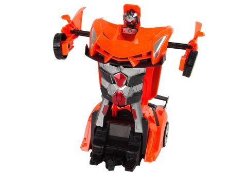 Auto Robot 2w1 Pilot R/C Zdalnie sterowane Pomarańczowy Auto Robot 2w1 Pilot R/C Zdalnie sterowane Pomarańczowy