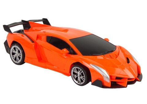 Auto Robot 2w1 Pilot R/C Zdalnie sterowane Pomarańczowy Auto Robot 2w1 Pilot R/C Zdalnie sterowane Pomarańczowy