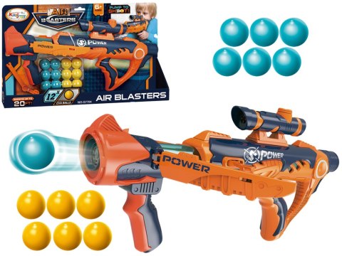 Duży Pistolet Broń Na Piankowe Kulki Air Blaster Wyrzutnia Duży Pistolet Broń Na Piankowe Kulki Air Blaster Wyrzutnia