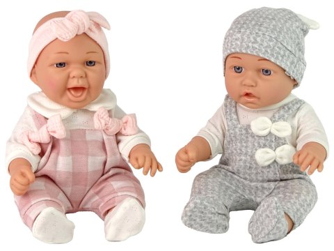 Dwie Lalki Bobasy Bliźnięta Chłopiec Dziewczynka 30 cm Dwie Lalki Bobasy Bliźnięta Chłopiec Dziewczynka 30 cm