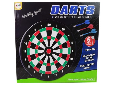 Tarcza Dart z Rzutkami Magnetycznymi 6 Sztuk Tarcza Dart z Rzutkami Magnetycznymi 6 Sztuk