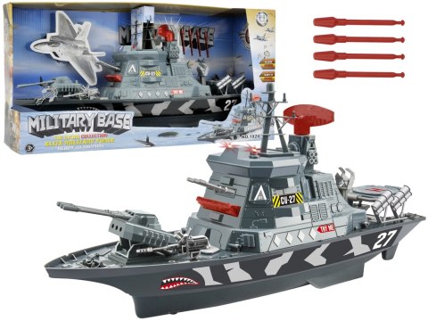 Wojskowy Statek Militarny Wojsko Światła Dźwięki Wojskowy Statek Militarny Wojsko Światła Dźwięki