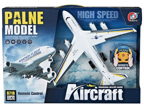 Zdalnie Sterowany Samolot Pasażerski Światła 40 Mhz Pilot Zdalnie Sterowany Samolot Pasażerski Światła 40 Mhz Pilot