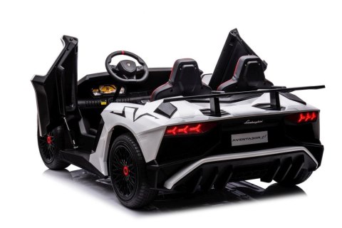 Auto Na Akumulator Lamborghini XXL A8803 Białe 24V Auto Na Akumulator Lamborghini XXL A8803 Białe 24V