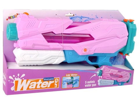 Pistolet Na Wodę 800 ml Różowy Zasięg 8 m Pistolet Na Wodę 800 ml Różowy Zasięg 8 m