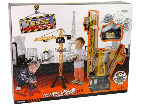 Wysoki Dźwig Żuraw Budowlany 90 cm Pilot R/C Wieża Eiffla Wysoki Dźwig Żuraw Budowlany 90 cm Pilot R/C Wieża Eiffla