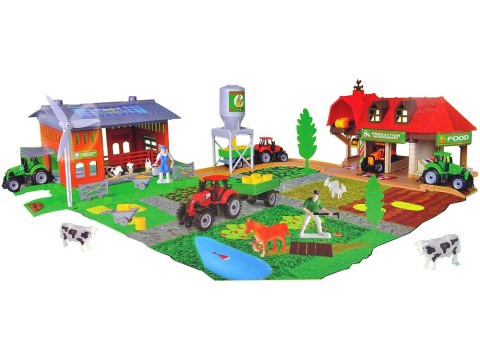 Zestaw Edukacyjny Farma Silos Stodoła Traktor Zestaw Edukacyjny Farma Silos Stodoła Traktor