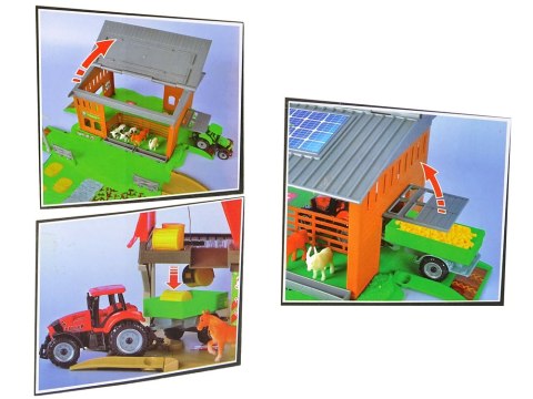Zestaw Edukacyjny Farma Silos Stodoła Traktor Zestaw Edukacyjny Farma Silos Stodoła Traktor