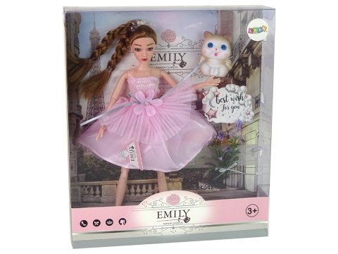 Lalka Dla Dzieci Emily Warkocze Kot Kwiaty Lalka Dla Dzieci Emily Warkocze Kot Kwiaty