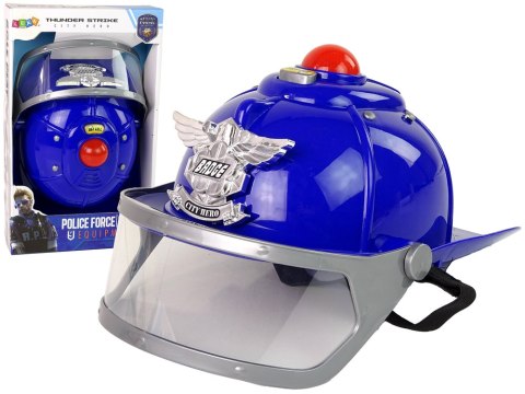 Kask Policjanta Hełm Policyjny Dźwięk Kask Policjanta Hełm Policyjny Dźwięk