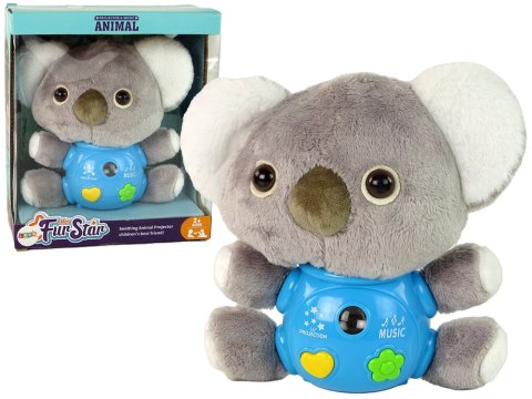 Koala Projektor Dźwięki Zabawka Interaktywna Szara Koala Projektor Dźwięki Zabawka Interaktywna Szara