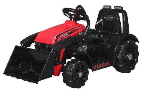 Traktor na Akumulator ZP1001B Z Łyżką Klakson Czerwony Traktor na Akumulator ZP1001B Z Łyżką Klakson Czerwony