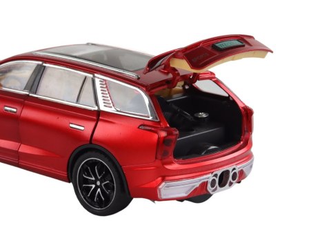 Auto RC 1:24 Samochód Pojazd E-9 Aluminiowy Zdalnie Sterowane Czerwone Auto RC 1:24 Samochód Pojazd E-9 Aluminiowy Zdalnie Sterowane Czerwone