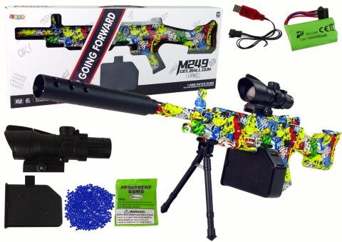 Karabin Graffiti Pistolet Kulki Wodne Żelowe AMT Karabin Graffiti Pistolet Kulki Wodne Żelowe AMT