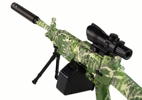 Karabin Pistolet Na Kulki Wodne Zielono-Szary AMT Karabin Pistolet Na Kulki Wodne Zielono-Szary AMT