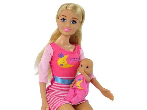 Lalka Anlily Mama z Dzieckiem w Łóżeczku Zestaw Lalka Anlily Mama z Dzieckiem w Łóżeczku Zestaw