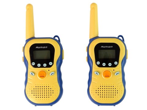 Zestaw Walkie Talkies Krótkofalówki Dla Dzieci Żółte 2 Szt. Zestaw Walkie Talkies Krótkofalówki Dla Dzieci Żółte 2 Szt.