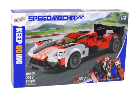 Klocki Konstrukcyjne Pojazd Auto Sportowe Robot Porsceh 963 347 el. Klocki Konstrukcyjne Pojazd Auto Sportowe Robot Porsceh 963 347 el.