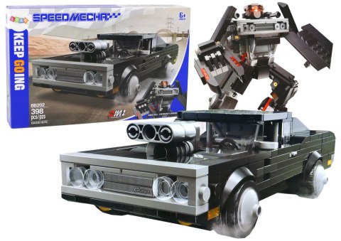 Klocki Konstrukcyjne Pojazd Auto Transformacja Robot 2W1 Klocki Konstrukcyjne Pojazd Auto Transformacja Robot 2W1