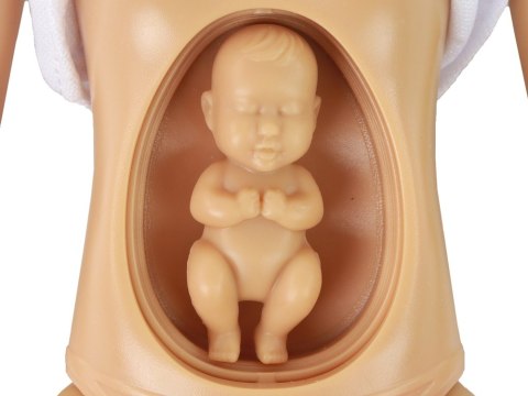 Lalka Anlily Mama Różowa Sukienka Brzuszek Ciążowy Niemowlę Lalka Anlily Mama Różowa Sukienka Brzuszek Ciążowy Niemowlę