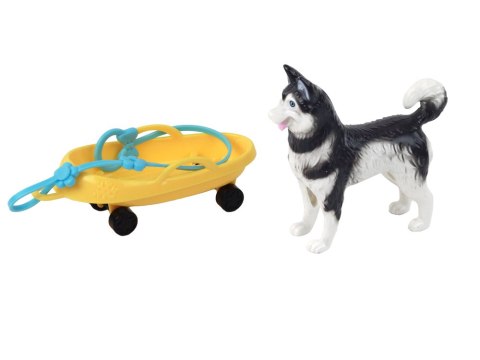 Lalka Anlily z Pieskiem Husky Sanki Zimowa Odsłona Lalka Anlily z Pieskiem Husky Sanki Zimowa Odsłona