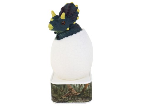 Lampka Nocna LED Jajko Dinozaur Triceratops Mirco USB Lampka Nocna LED Jajko Dinozaur Triceratops Mirco USB