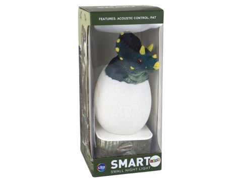 Lampka Nocna LED Jajko Dinozaur Triceratops Mirco USB Lampka Nocna LED Jajko Dinozaur Triceratops Mirco USB