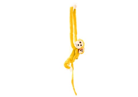 Maskotka Pluszowa Małpka z Dzieckiem Żółta 90 cm Maskotka Pluszowa Małpka z Dzieckiem Żółta 90 cm