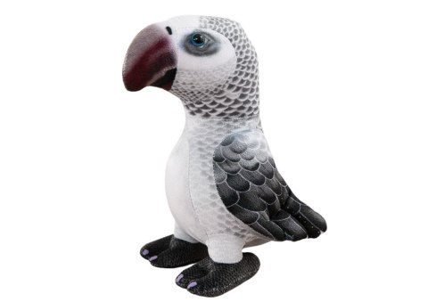 Maskotka Pluszowa Papuga Szara 20 cm Maskotka Pluszowa Papuga Szara 20 cm