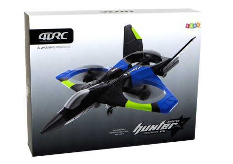 Quadcopter RC Myśliwiec Samolot Zdalnie Sterowany Czerwony Quadcopter RC Myśliwiec Samolot Zdalnie Sterowany Czerwony