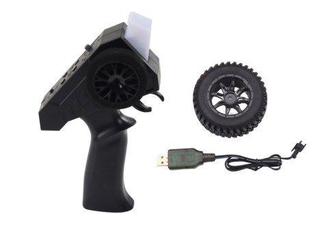 Auto Terenowe Zdalnie Sterowane RC 2.4G Napęd 4x4 Szary Auto Terenowe Zdalnie Sterowane RC 2.4G Napęd 4x4 Szary