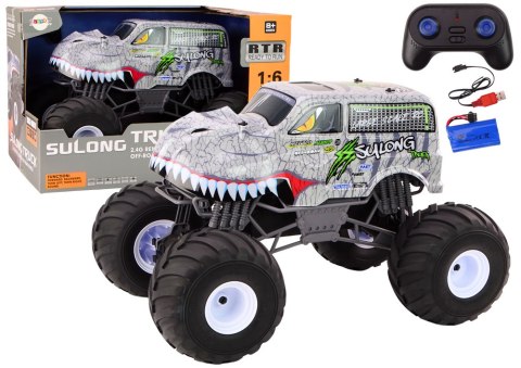 Duże Auto Terenowe Zdalnie Sterowane 2.4G RC 1:6 Dinozaur Duże Auto Terenowe Zdalnie Sterowane 2.4G RC 1:6 Dinozaur