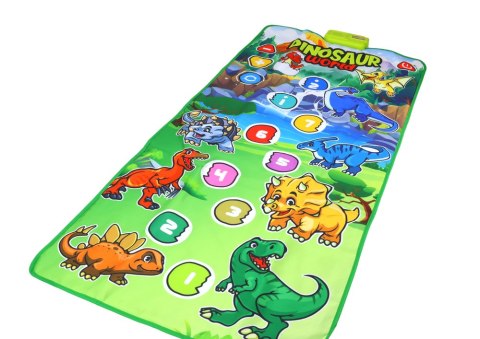 Mata Taneczna Edukacyjna Interaktywna Dinozaury Dźwięki Mata Taneczna Edukacyjna Interaktywna Dinozaury Dźwięki