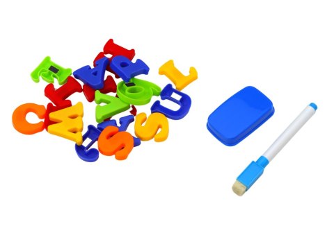 Tablica Edukacyjna Magnetyczna Literki Cyferki Pisak Gąbka Tablica Edukacyjna Magnetyczna Literki Cyferki Pisak Gąbka