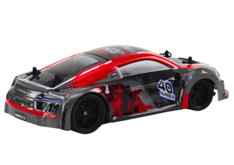 Autko Zdalnie Sterowane RC 1:18 Gumowe Koła Drift Czerwony Autko Zdalnie Sterowane RC 1:18 Gumowe Koła Drift Czerwony