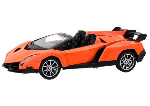 Auto Samochód Sportowy Zdalnie Sterowany RC 1:16 Pomarańczowy Auto Samochód Sportowy Zdalnie Sterowany RC 1:16 Pomarańczowy