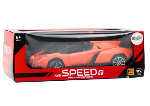 Auto Samochód Sportowy Zdalnie Sterowany RC 1:16 Pomarańczowy Auto Samochód Sportowy Zdalnie Sterowany RC 1:16 Pomarańczowy