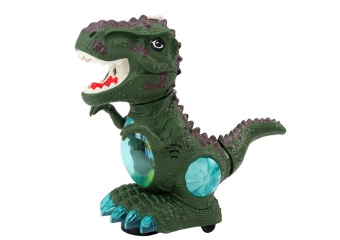 Dinozaur Tańczący Czujnik Przeszkód Światła Dźwięki Zielony Dinozaur Tańczący Czujnik Przeszkód Światła Dźwięki Zielony