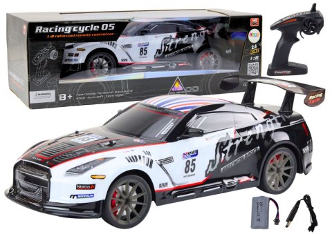 Duże Auto Sportowe Zdalnie Sterowane RC 1:8 Światła Dźwięki Duże Auto Sportowe Zdalnie Sterowane RC 1:8 Światła Dźwięki
