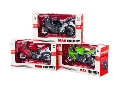 Motocykl Motor Sportowy 1:12 Figurka Model Kolekcjonerski Ścigacz Mix Motocykl Motor Sportowy 1:12 Figurka Model Kolekcjonerski Ścigacz Mix