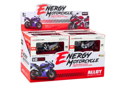 Motocykl Motor Sportowy 1:12 Figurka Model Kolekcjonerski Ścigacz Mix Motocykl Motor Sportowy 1:12 Figurka Model Kolekcjonerski Ścigacz Mix